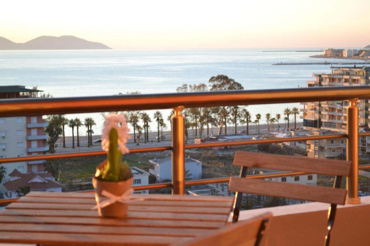 Seaview Penthouse 2 Bedrooms Apartment & Box Garage Vlorë Extérieur photo