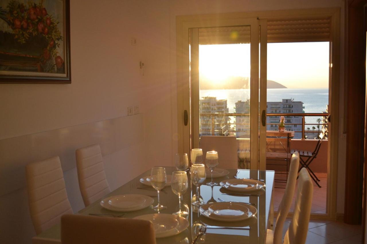 Seaview Penthouse 2 Bedrooms Apartment & Box Garage Vlorë Extérieur photo